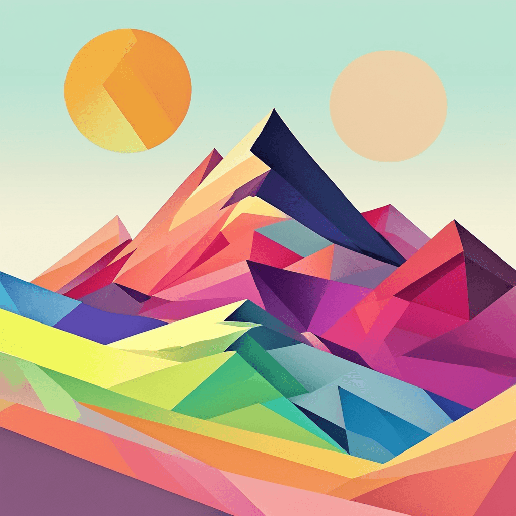Geometric Mountains