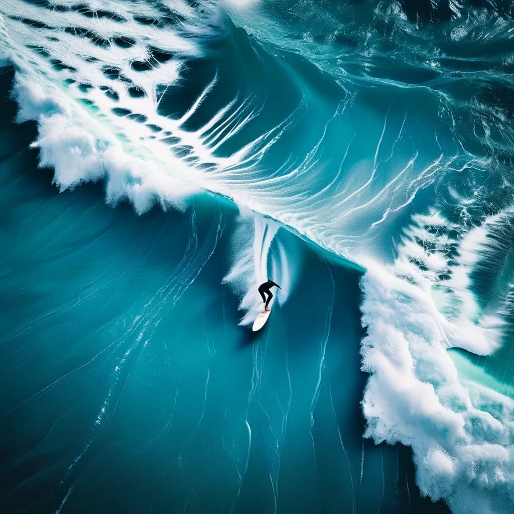 Waterfall in Rainforest